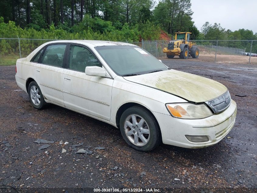 2001 Toyota Avalon Xl/Xls VIN: 4T1BF28B71U126760 Lot: 39387386