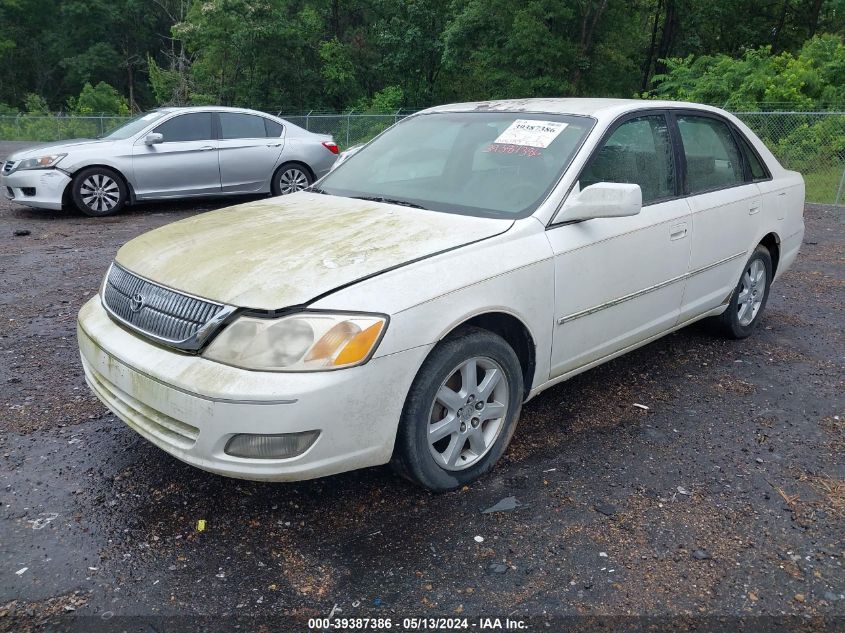 2001 Toyota Avalon Xl/Xls VIN: 4T1BF28B71U126760 Lot: 39387386