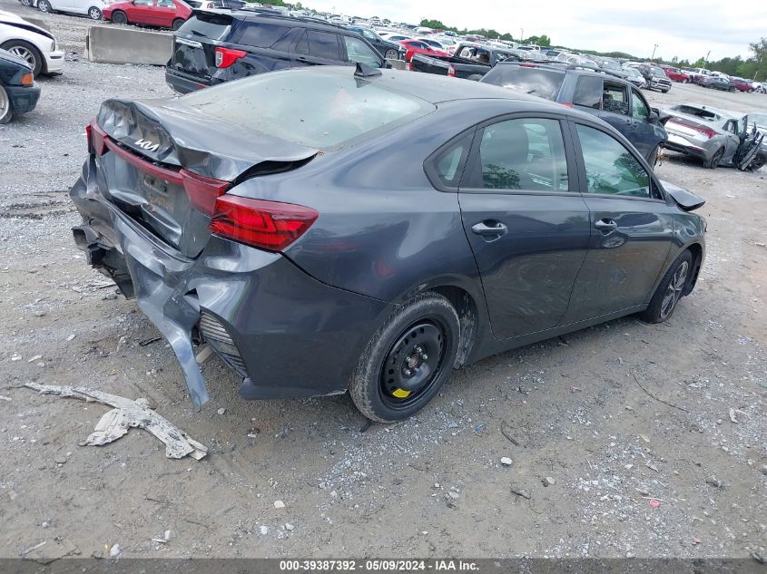 2023 Kia Forte Lxs VIN: 3KPF24AD8PE621498 Lot: 39387392