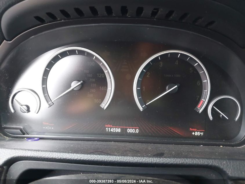 2011 BMW 550I Gran Turismo VIN: WBASN4C59BC209955 Lot: 39387393