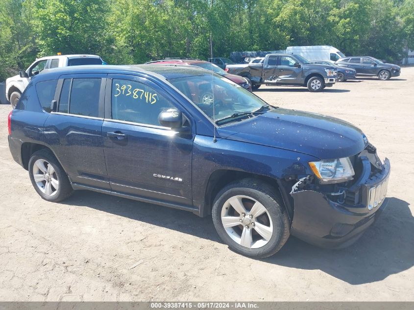 2013 Jeep Compass Latitude VIN: 1C4NJCEB5DD276168 Lot: 39387415