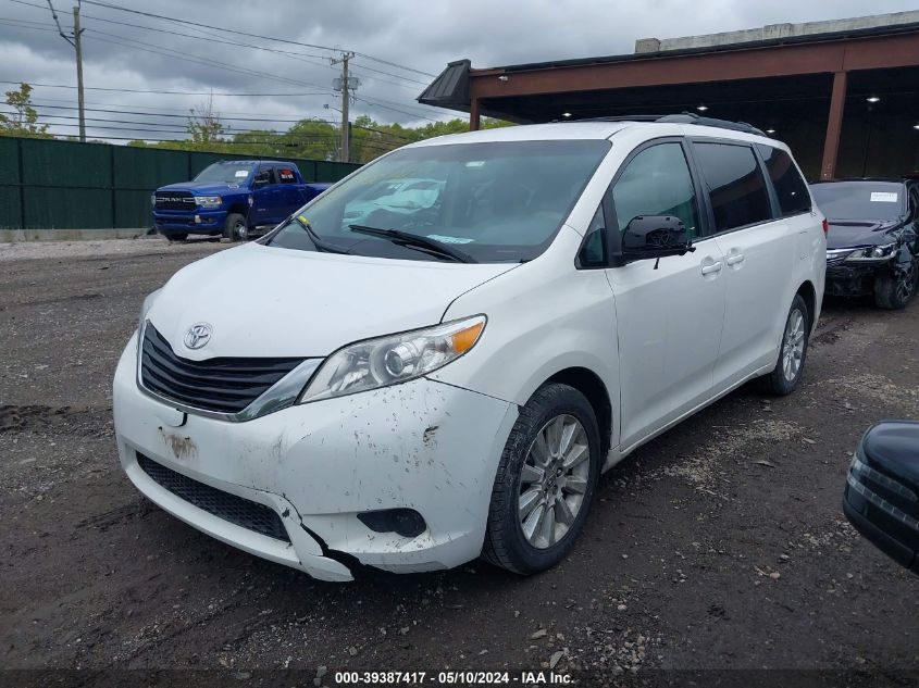 2011 Toyota Sienna Le VIN: 5TDJK3DC2BS030105 Lot: 39387417