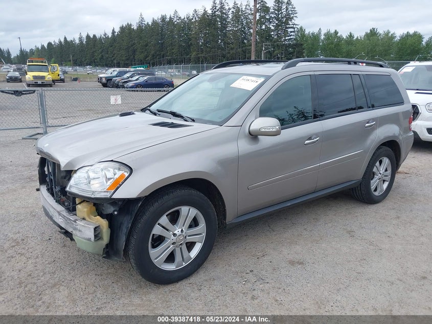 2008 Mercedes-Benz Gl 450 4Matic VIN: 4JGBF71E88A411089 Lot: 39387418