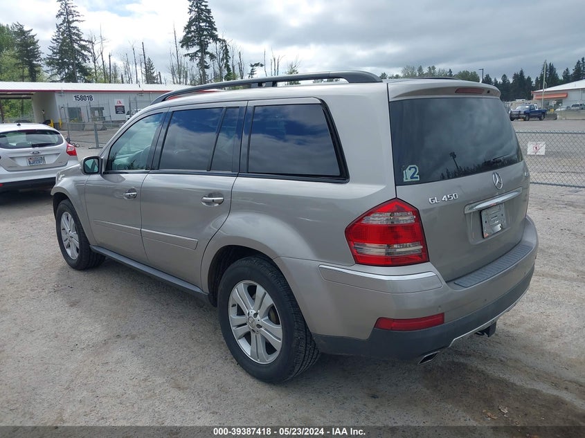 2008 Mercedes-Benz Gl 450 4Matic VIN: 4JGBF71E88A411089 Lot: 39387418