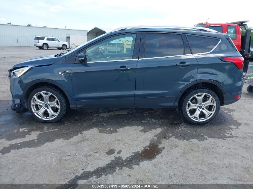 2019 Ford Escape Titanium VIN: 1FMCU9J94KUC47046 Lot: 39387419