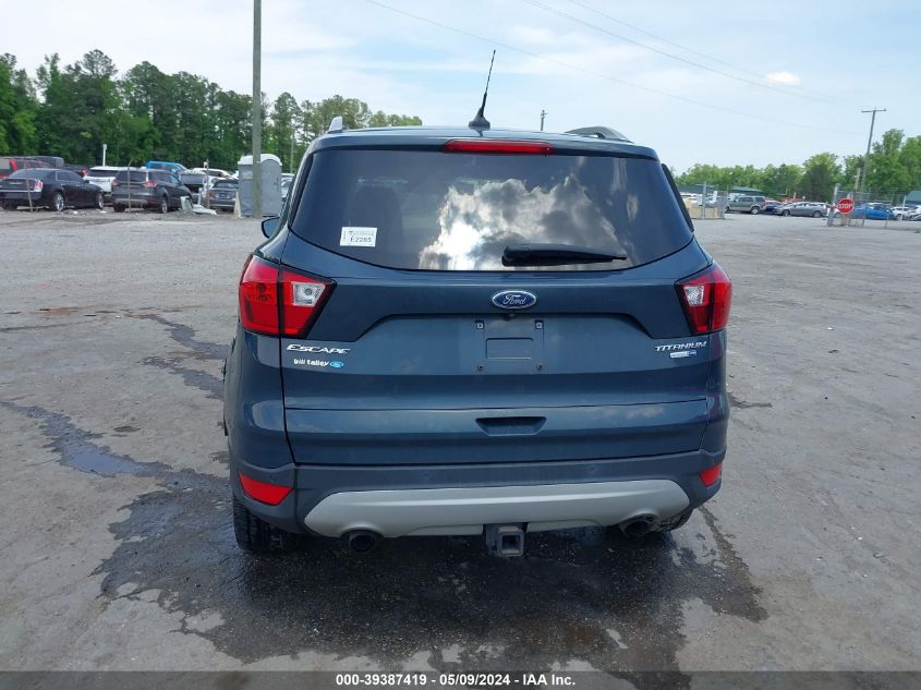 2019 Ford Escape Titanium VIN: 1FMCU9J94KUC47046 Lot: 39387419