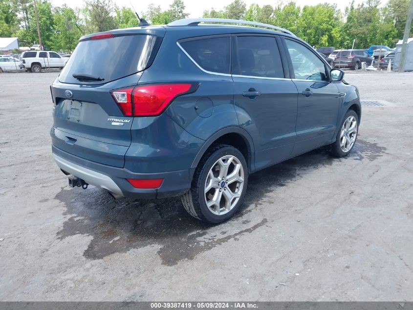 2019 Ford Escape Titanium VIN: 1FMCU9J94KUC47046 Lot: 39387419