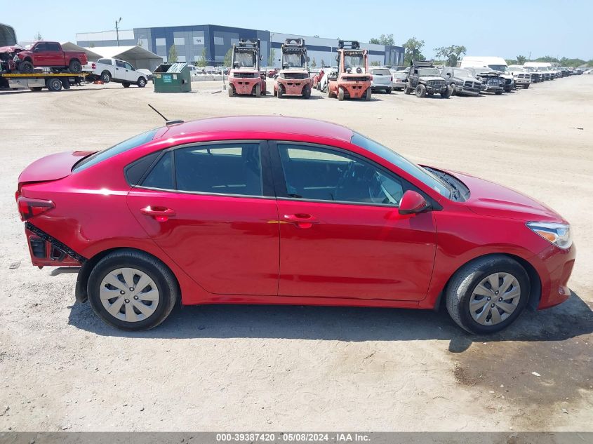 2020 Kia Rio S VIN: 3KPA24AD2LE361877 Lot: 39387420