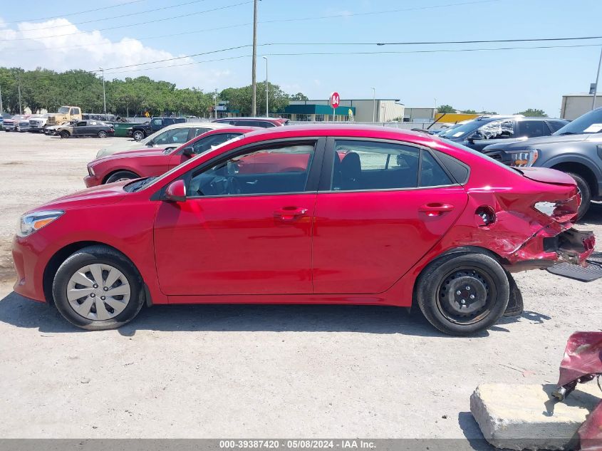 2020 Kia Rio S VIN: 3KPA24AD2LE361877 Lot: 39387420