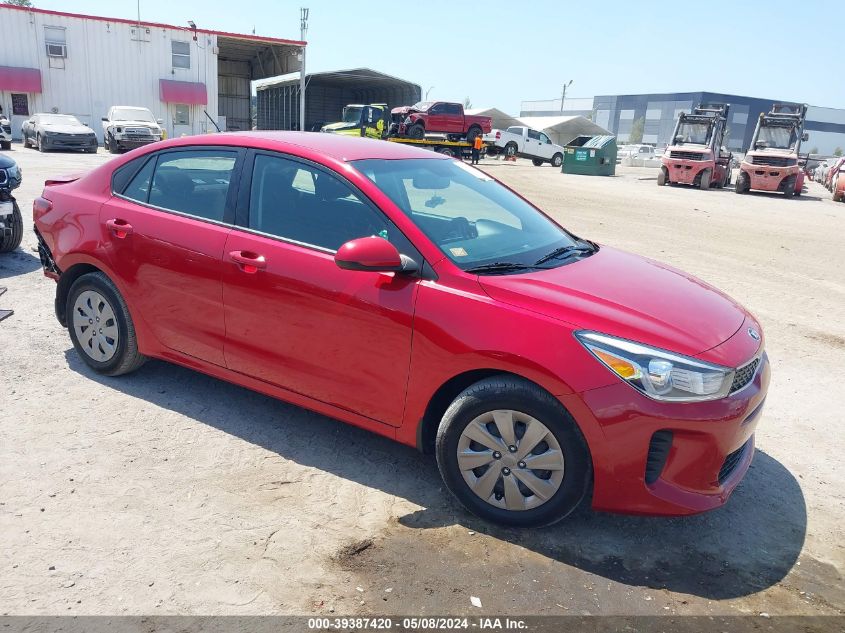 2020 Kia Rio S VIN: 3KPA24AD2LE361877 Lot: 39387420