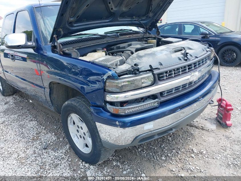 2000 Chevrolet Silverado 1500 Ls VIN: 2GCEK19T9Y1185491 Lot: 39387431