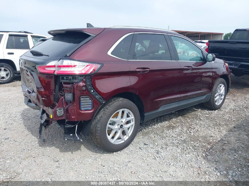 2024 Ford Edge Sel VIN: 2FMPK4J90RBA15988 Lot: 39387437