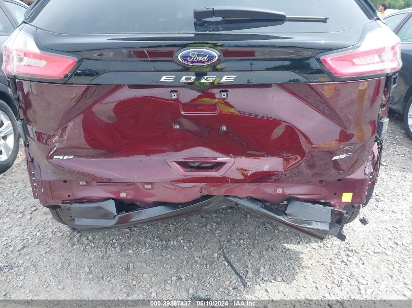 2024 Ford Edge Sel VIN: 2FMPK4J90RBA15988 Lot: 39387437