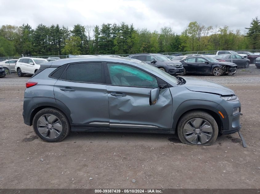 2021 Hyundai Kona Electric Ultimate VIN: KM8K53AG8MU104883 Lot: 39387439