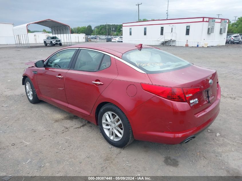 2013 Kia Optima Lx VIN: 5XXGM4A79DG230260 Lot: 39387448