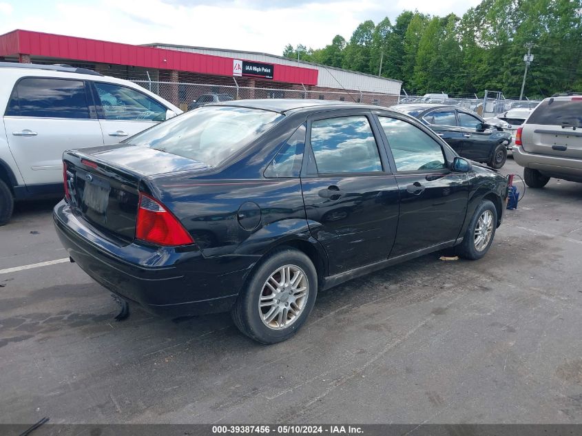 2007 Ford Focus S/Se/Ses VIN: 1FAHP34N07W262507 Lot: 39387456