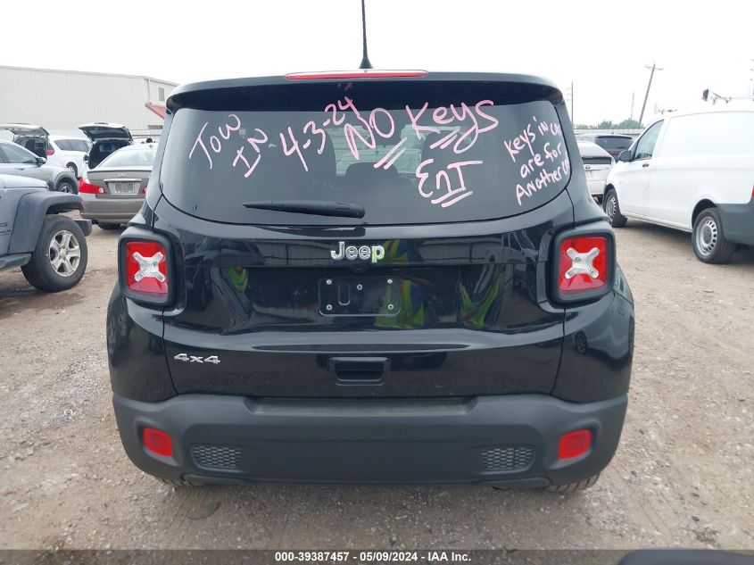 2023 Jeep Renegade Latitude 4X4 VIN: ZACNJDB11PPP67180 Lot: 39387457