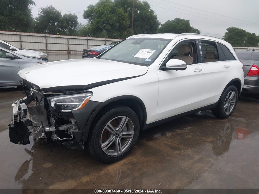 2022 Mercedes-Benz Glc 300 Suv VIN: W1N0G8DB0NV333744 Lot: 39387460
