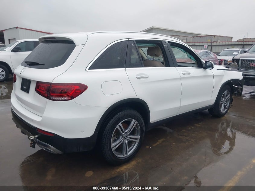 2022 Mercedes-Benz Glc 300 Suv VIN: W1N0G8DB0NV333744 Lot: 39387460
