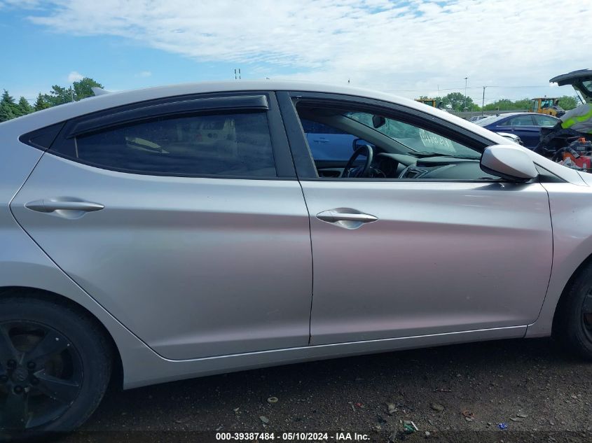 2012 Hyundai Elantra Gls (Ulsan Plant) VIN: KMHDH4AE5CU401953 Lot: 39387484