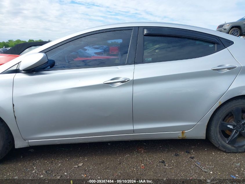 2012 Hyundai Elantra Gls (Ulsan Plant) VIN: KMHDH4AE5CU401953 Lot: 39387484