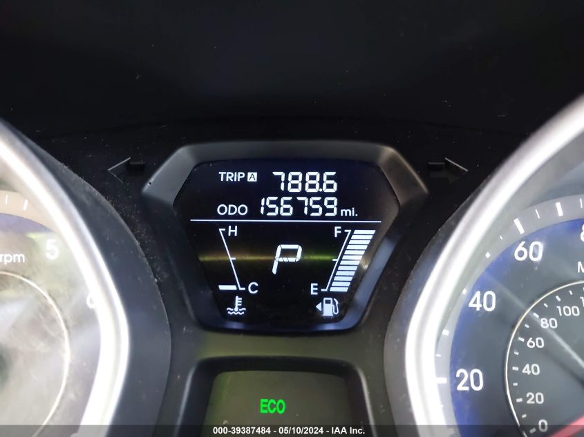 2012 Hyundai Elantra Gls (Ulsan Plant) VIN: KMHDH4AE5CU401953 Lot: 39387484