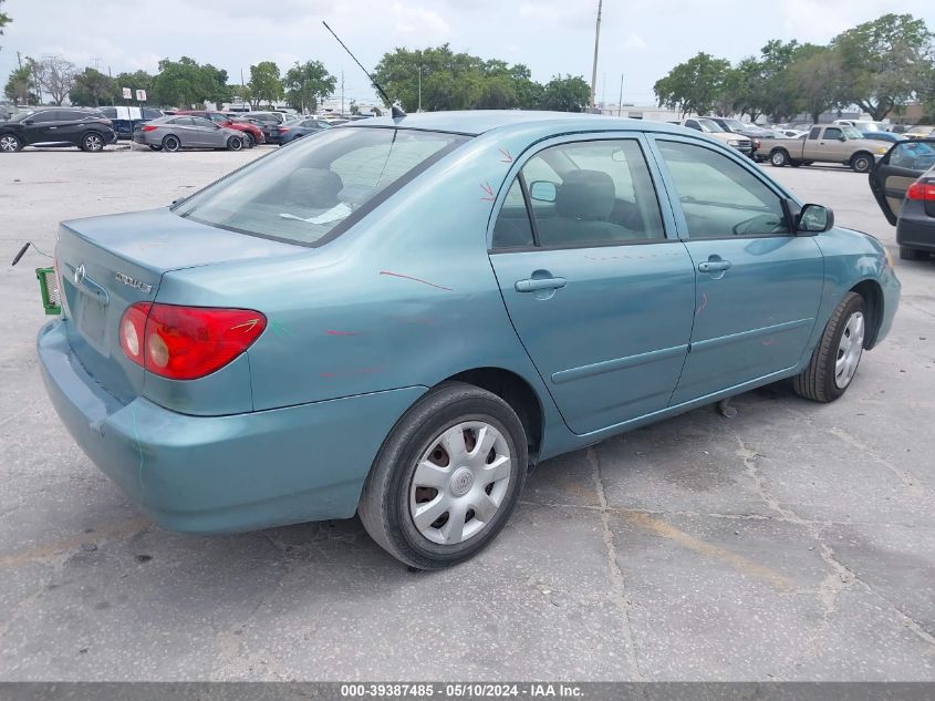 2005 Toyota Corolla Ce VIN: 2T1BR32EX5C424680 Lot: 39387485