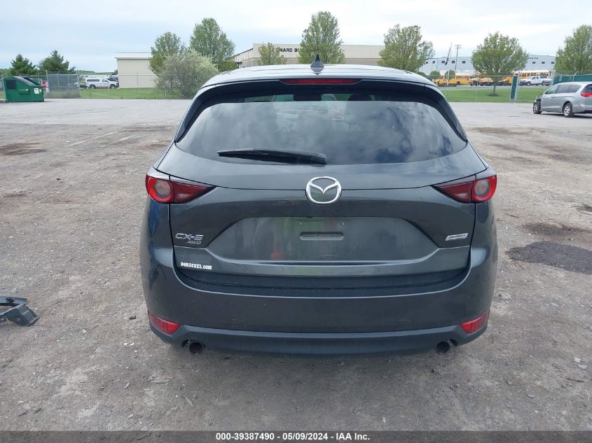 2018 Mazda Cx-5 Touring VIN: JM3KFBCM1J0328344 Lot: 39387490