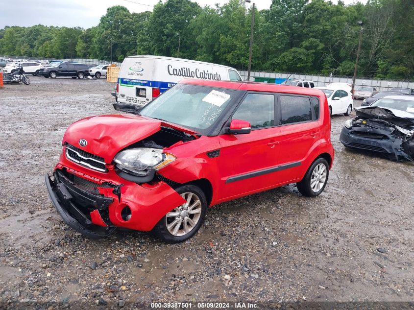 2013 Kia Soul + VIN: KNDJT2A63D7553006 Lot: 39387501