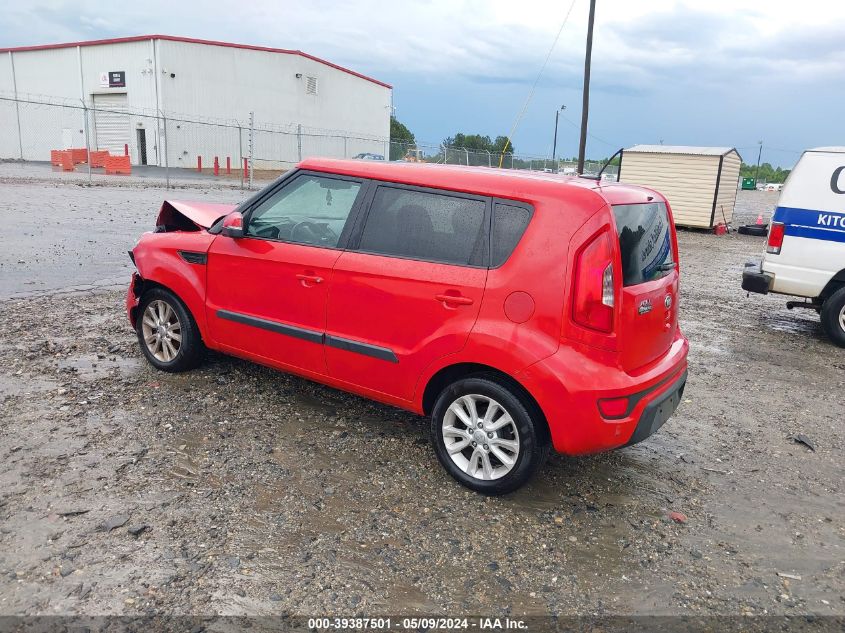 2013 Kia Soul + VIN: KNDJT2A63D7553006 Lot: 39387501