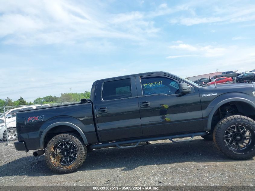 2012 Ford F-150 Fx4 VIN: 1FTFW1EF3CFB91782 Lot: 39387511