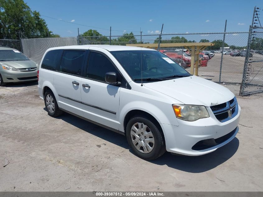 2014 Dodge Grand Caravan American Value Pkg VIN: 2C4RDGBG3ER378387 Lot: 39387512