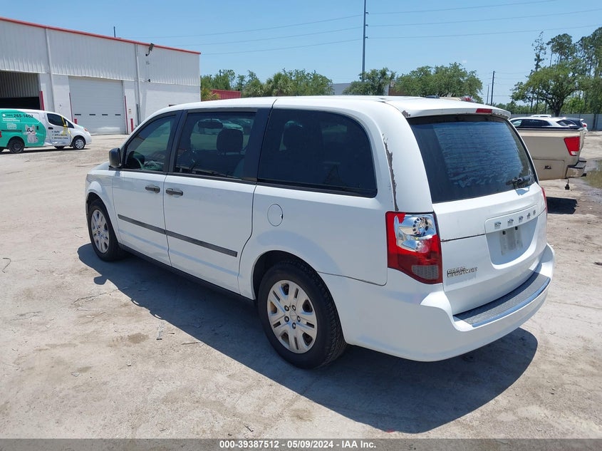 2014 DODGE GRAND CARAVAN SE - 2C4RDGBG3ER378387