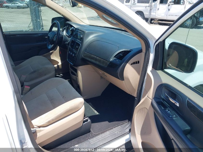 2014 DODGE GRAND CARAVAN SE - 2C4RDGBG3ER378387