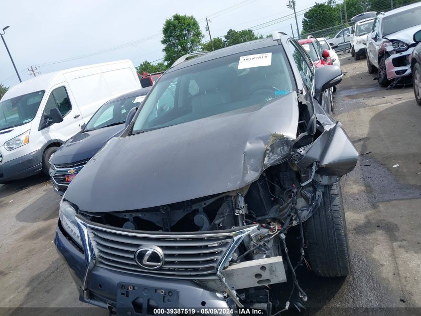 2013 Lexus Rx 350 VIN: 2T2BK1BA9DC220470 Lot: 39387519