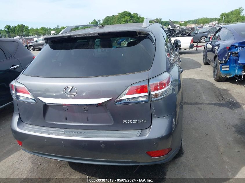 2013 Lexus Rx 350 VIN: 2T2BK1BA9DC220470 Lot: 39387519