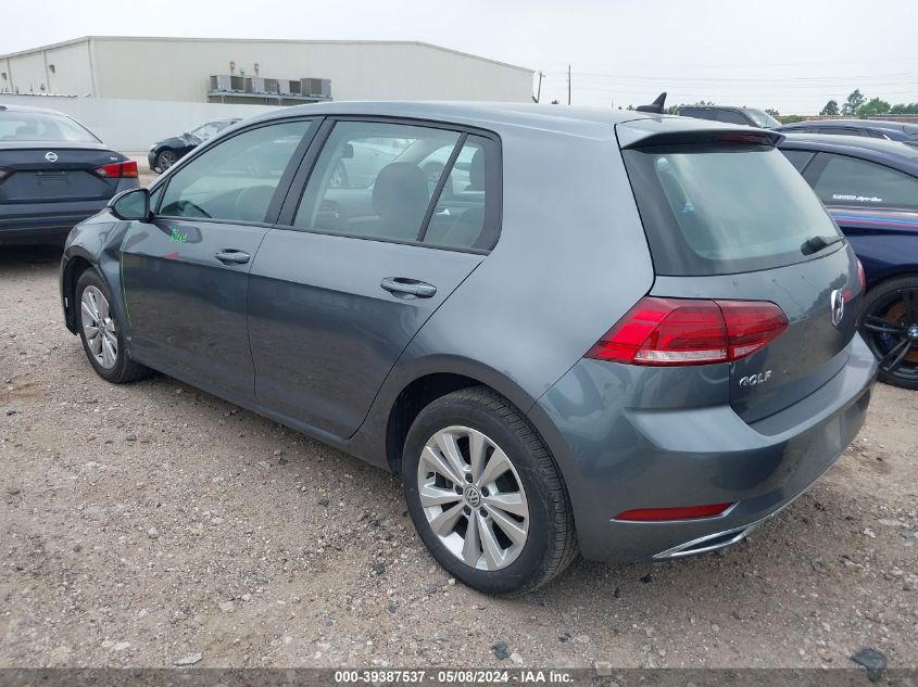 2021 Volkswagen Golf 1.4T Tsi VIN: 3VWG57AU3MM006028 Lot: 39387537