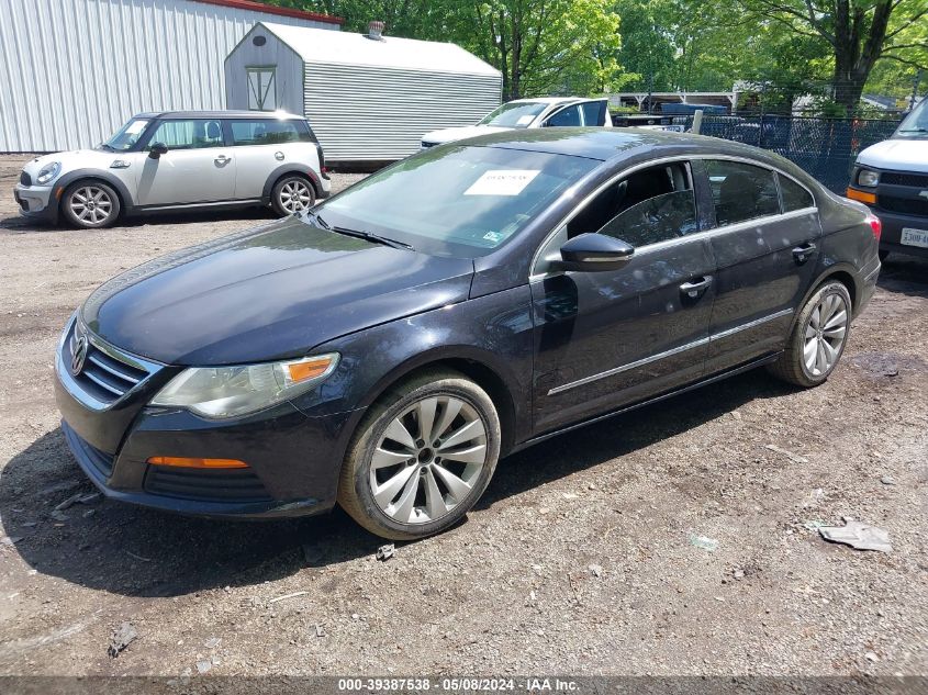 2011 Volkswagen Cc Sport VIN: WVWMN7AN4BE707873 Lot: 39387538