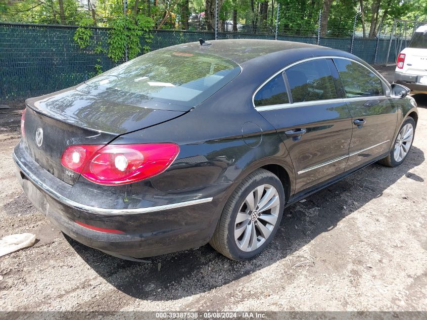 2011 Volkswagen Cc Sport VIN: WVWMN7AN4BE707873 Lot: 39387538