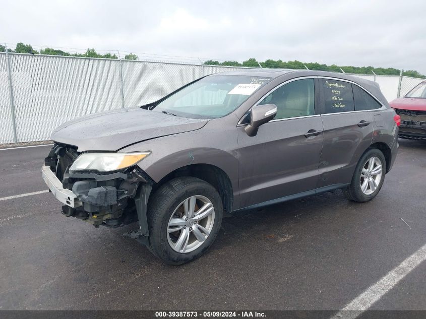 2013 Acura Rdx VIN: 5J8TB4H38DL012710 Lot: 39387573