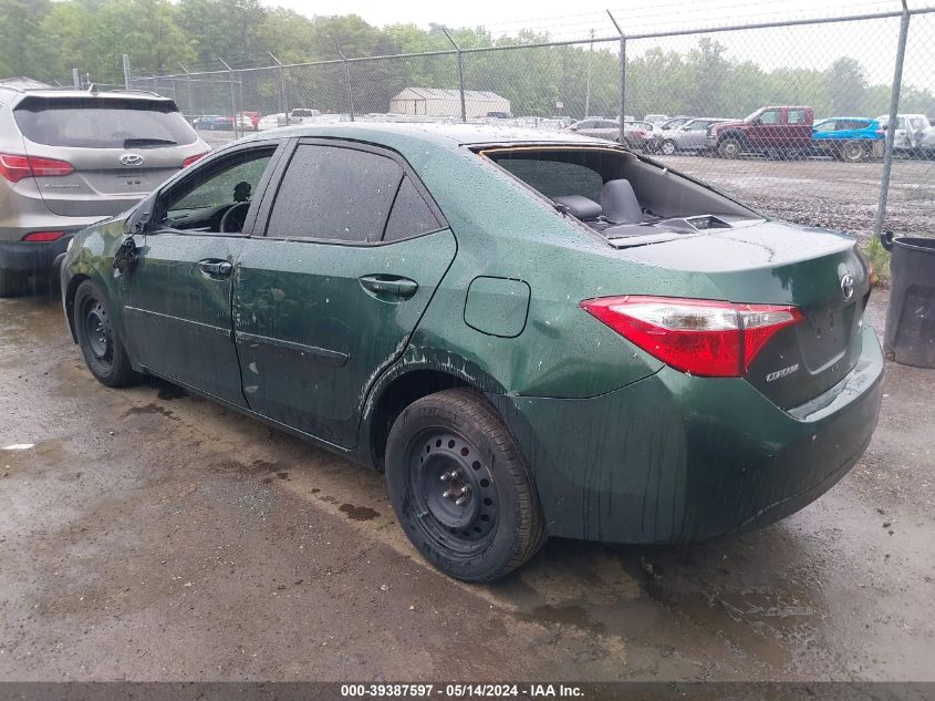 2015 TOYOTA COROLLA LE - 2T1BURHE7FC473958