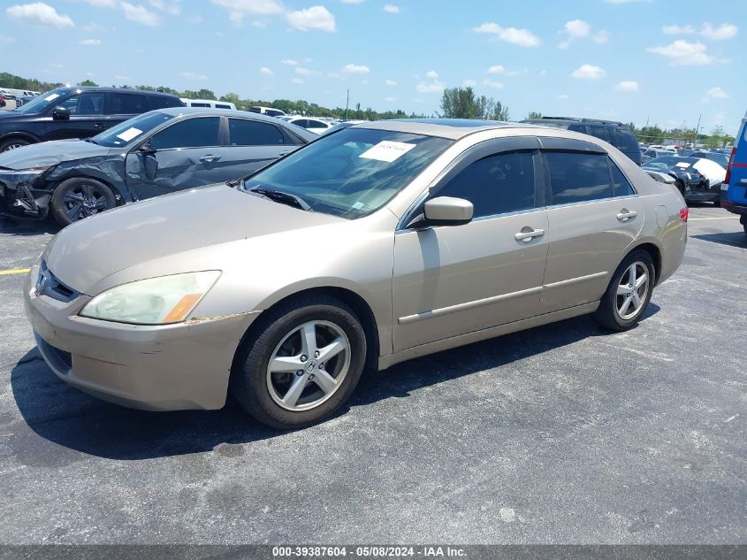 2005 Honda Accord 2.4 Ex VIN: 1HGCM56805A189926 Lot: 39387604