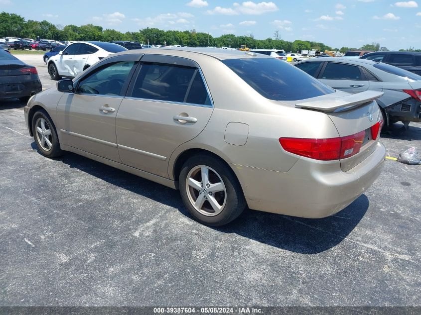 2005 Honda Accord 2.4 Ex VIN: 1HGCM56805A189926 Lot: 39387604