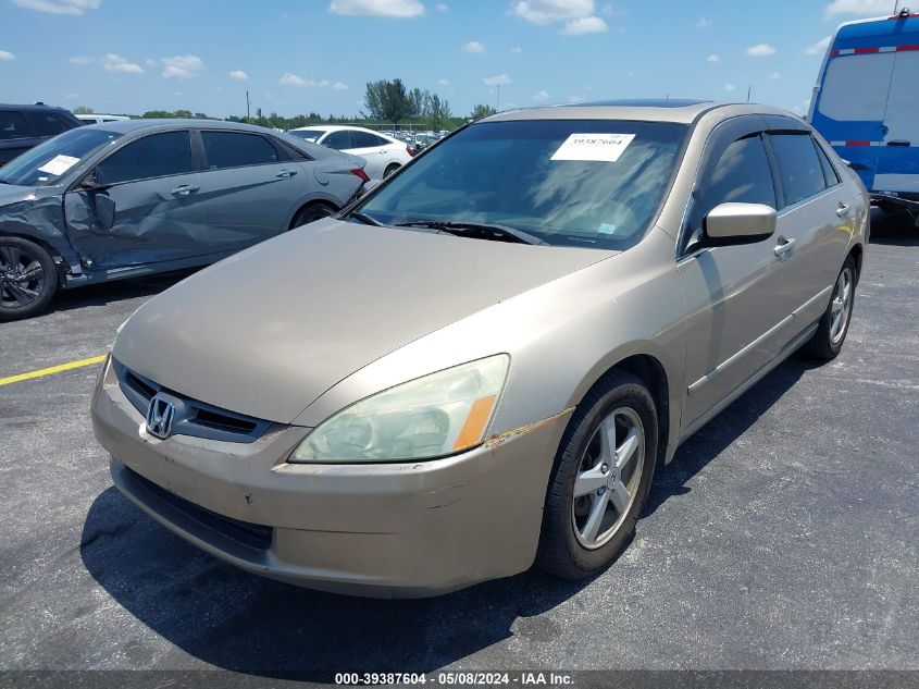 2005 Honda Accord 2.4 Ex VIN: 1HGCM56805A189926 Lot: 39387604