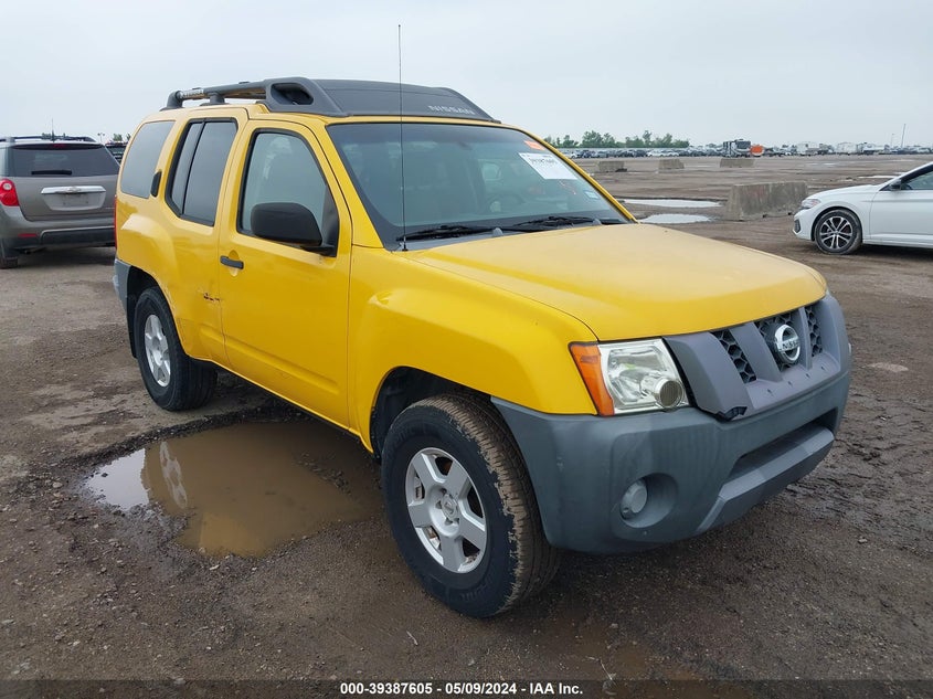 2007 Nissan Xterra S VIN: 5N1AN08W67C514261 Lot: 39387605