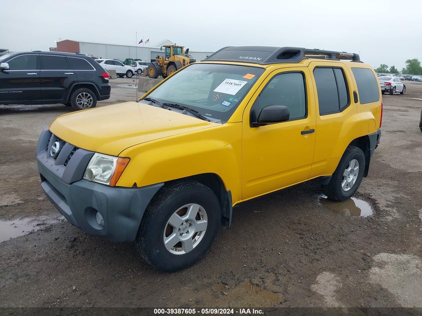 2007 Nissan Xterra S VIN: 5N1AN08W67C514261 Lot: 39387605