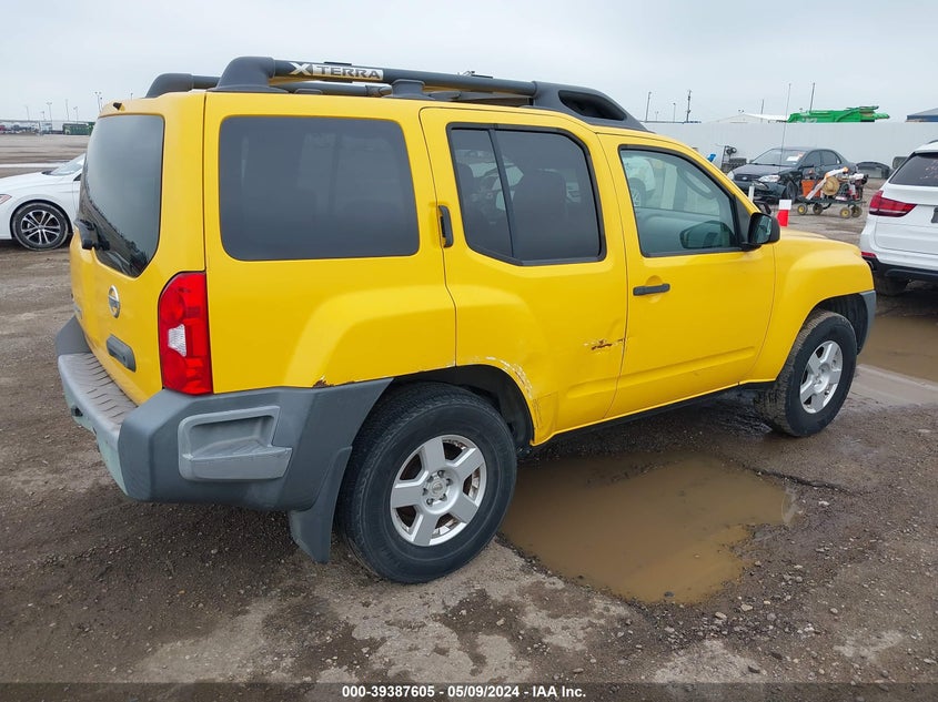 2007 Nissan Xterra S VIN: 5N1AN08W67C514261 Lot: 39387605