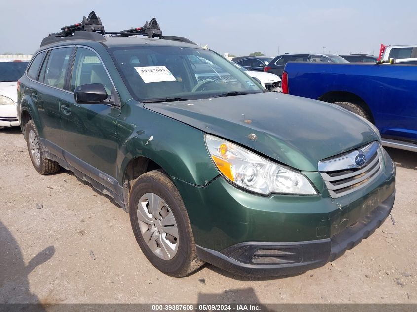 2011 Subaru Outback 2.5I VIN: 4S4BRBAC8B3407967 Lot: 39387608