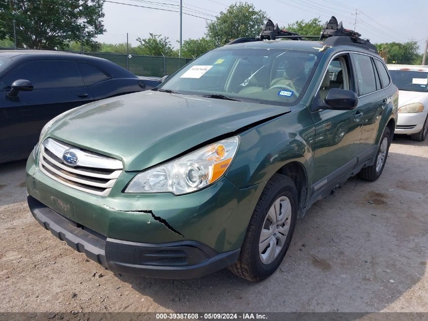 2011 Subaru Outback 2.5I VIN: 4S4BRBAC8B3407967 Lot: 39387608