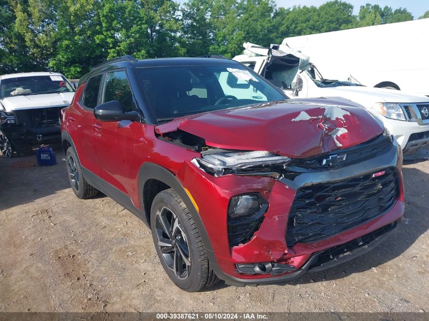 2023 Chevrolet Trailblazer Fwd Rs VIN: KL79MTSL3PB177044 Lot: 39387621